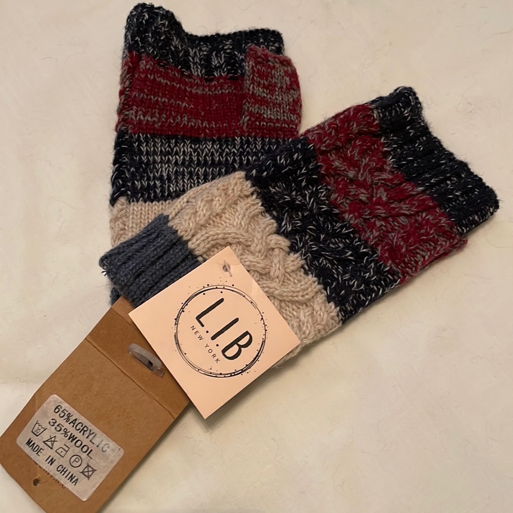 L.I.B knitted gloves